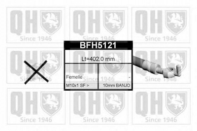 QUINTON HAZELL bfh5121 -  Тормозной шланг